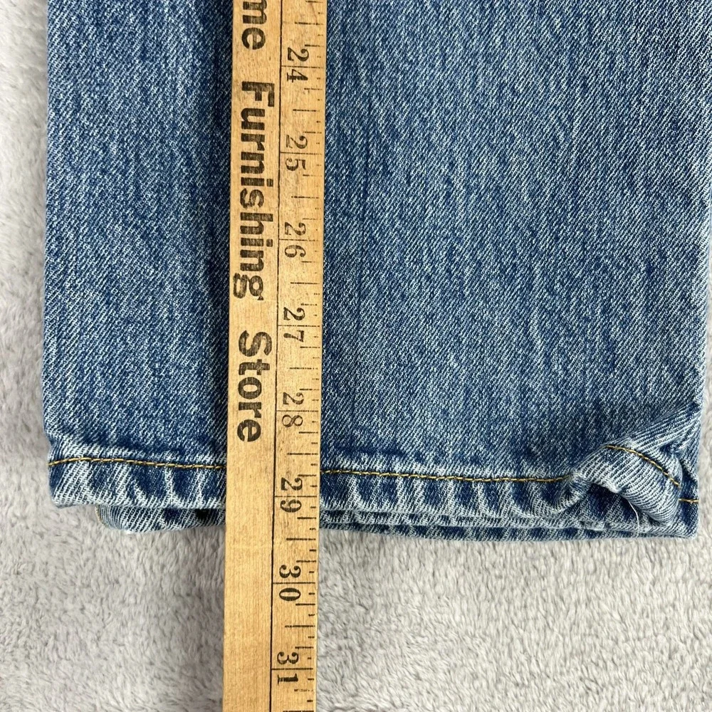 Levis 501 Original Straight Leg Jeans 30x30 Blue Men Button Fly Made in Egypt